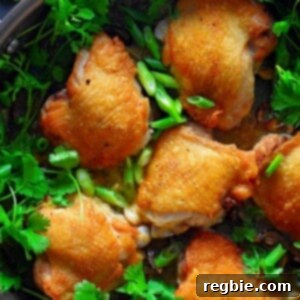 Crispy Cantonese Chicken Thighs