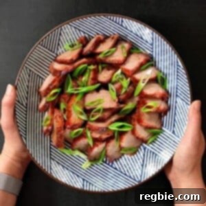 Paleo Char Siu (Chinese BBQ Pork) by Michelle Tam, a mouthwatering image of the finished dish.