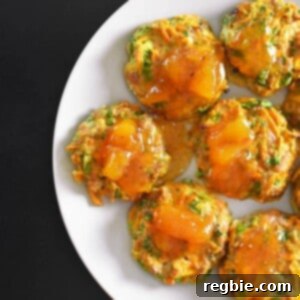 Curry Turkey Bites + Apricot Ginger Sauce by Michelle Tam