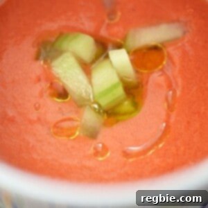 Watermelon and Tomato Gazpacho