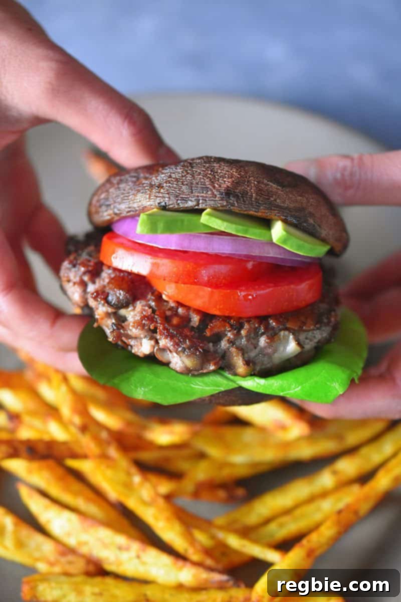 Pre-formed Nom Nom Paleo Big-O Bacon Burger patties, Whole30 compliant, at Whole Foods