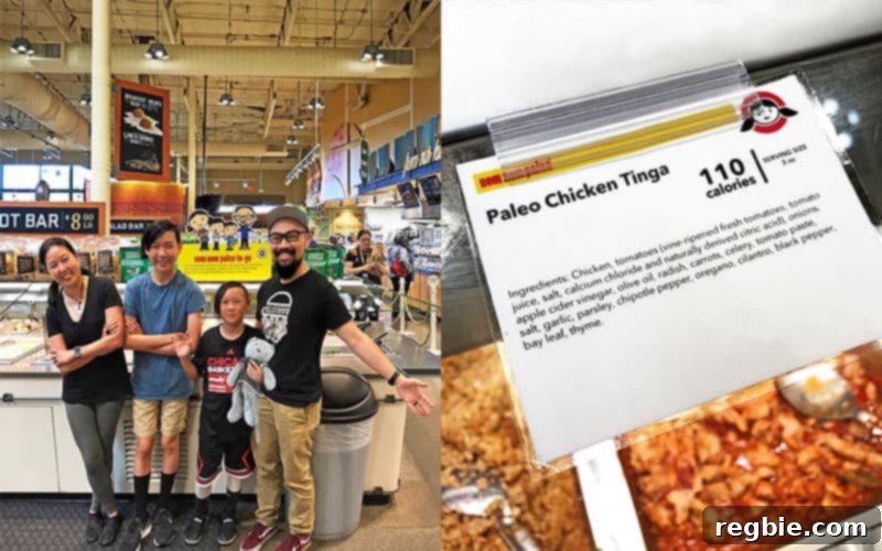 Nom Nom Paleo ready-to-eat meals available in the Whole Foods hot bar and cold case