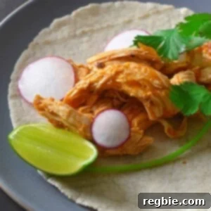 Instant Pot Salsa Chicken Tacos by Michelle Tam