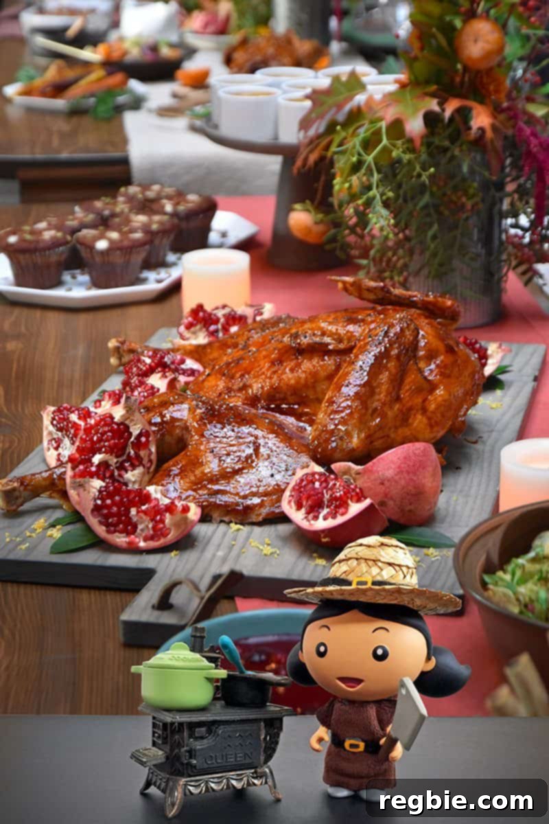 A beautifully arranged Paleo Thanksgiving table featuring a perfectly cooked spatchcock turkey surrounded by an array of colorful and healthy side dishes, ready for a festive celebration.