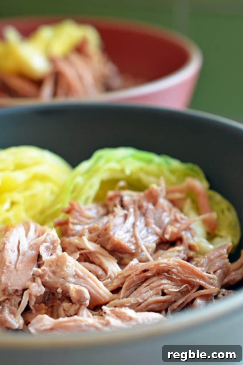 Whole30 Day 5: Delicious Kalua Pig 7 Pressure Cooker Kalua Pig by Michelle Tam / Nom Nom Paleo https://nomnompaleo.com