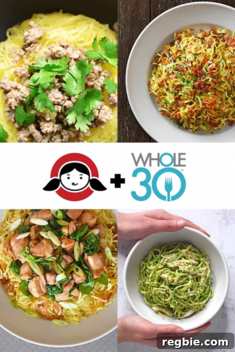 Whole30 Day 18: Smart Noodle Swaps 3 Whole30 Noodle Substitutes by Michelle Tam / Nom Nom Paleo https://nomnompaleo.com