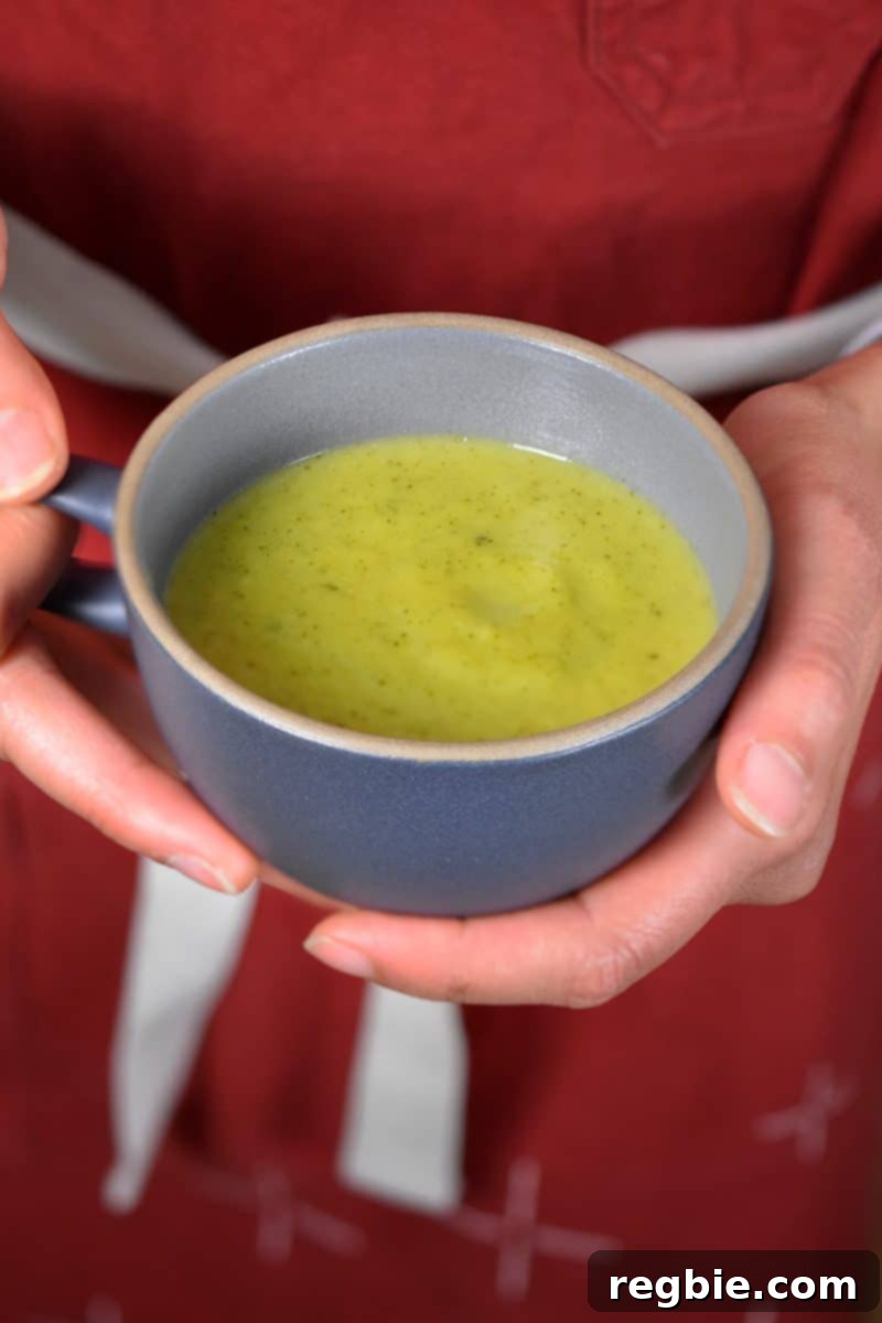 Whole30 Day 22: Nourishing Curried Cream of Broccoli Soup by Nom Nom Paleo