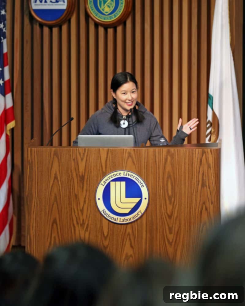 The Ultimate Paleo Kitchen Stocking Guide 3 Michelle Tam speaking at Lawrence Livermore National Laboratory on paleo kitchen stocking